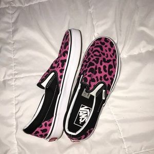 Slip-on Cheetah Print Vans